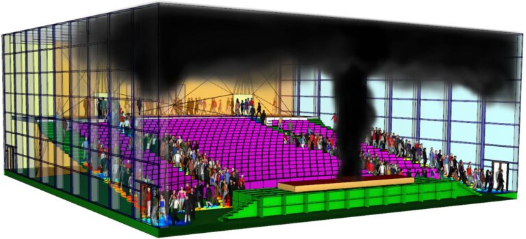 피난 시뮬레이션